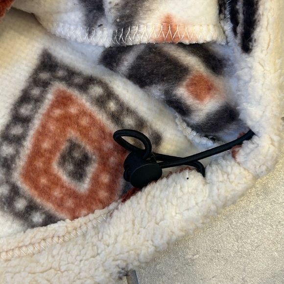 NWT River Trail Sherpa Full Zip Sweater With Kangaroo Pocket - Picture 6 of 7